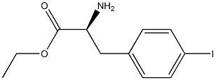 (S)-ethyl 2-amino-3-(4-iodophenyl)propanoate Structure