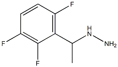 1-(1-(2,3,6-trifluorophenyl)ethyl)hydrazine 구조식 이미지