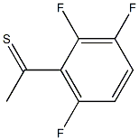 1-(2,3,6-trifluorophenyl)ethanethione 구조식 이미지