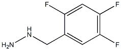 1-(2,4,5-trifluorobenzyl)hydrazine Structure