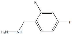 1-(2,4-difluorobenzyl)hydrazine Structure