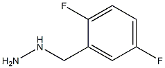 1-(2,5-difluorobenzyl)hydrazine 구조식 이미지