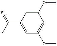 1-(3,5-dimethoxyphenyl)ethanethione Structure
