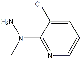 1-(3-chloropyridin-2-yl)-1-methylhydrazine Structure
