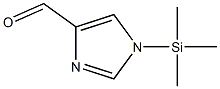 1-(trimethylsilyl)-1H-imidazole-4-carbaldehyde 구조식 이미지