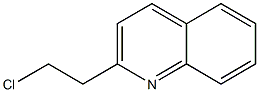 2-(2-chloroethyl)quinoline 구조식 이미지