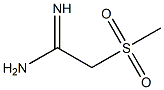 2-(methylsulfonyl)acetamidine Structure