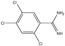 2,4,5-trichlorobenzamidine Structure