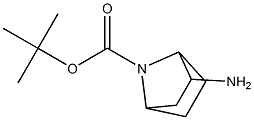 2-Amino-7-aza-bicyclo[2.2.1]heptane-7-carboxylic acid tert-butyl ester 구조식 이미지