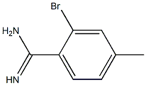 2-bromo-4-methylbenzamidine Structure