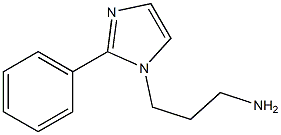 3-(2-phenyl-1H-imidazol-1-yl)propan-1-amine 구조식 이미지