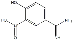 N-(5-carbamimidoyl-2-hydroxyphenyl)-N-oxohydroxylammonium Structure