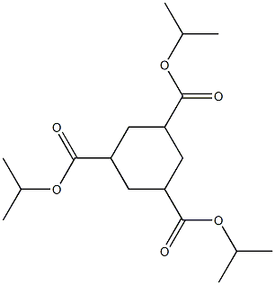 triisopropyl cyclohexane-1,3,5-tricarboxylate Structure