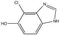 4-chloro-1H-Benzimidazol-5-ol, Structure