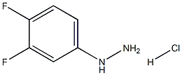 1-(3,4-difluorophenyl)hydrazine hydrochloride 구조식 이미지