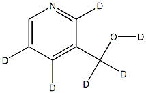 3-Pyridylcarbinol-d6 구조식 이미지