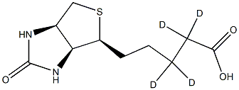 Biotin-d4 Structure