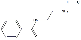 N-Benzoylethylenediamine hydrochloride 구조식 이미지