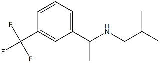(2-methylpropyl)({1-[3-(trifluoromethyl)phenyl]ethyl})amine 구조식 이미지