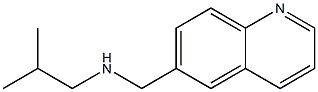 (2-methylpropyl)(quinolin-6-ylmethyl)amine 구조식 이미지