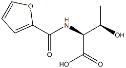(2S,3R)-2-(2-furoylamino)-3-hydroxybutanoic acid Structure