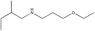 (3-ethoxypropyl)(2-methylbutyl)amine 구조식 이미지