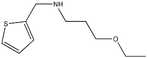 (3-ethoxypropyl)(thiophen-2-ylmethyl)amine Structure