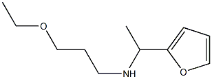 (3-ethoxypropyl)[1-(furan-2-yl)ethyl]amine 구조식 이미지
