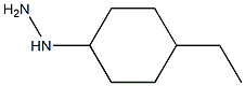 (4-ethylcyclohexyl)hydrazine Structure