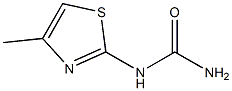 (4-methyl-1,3-thiazol-2-yl)urea Structure