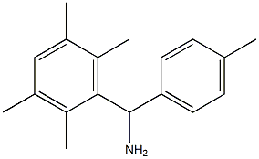 (4-methylphenyl)(2,3,5,6-tetramethylphenyl)methanamine 구조식 이미지