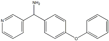 (4-phenoxyphenyl)(pyridin-3-yl)methanamine Structure