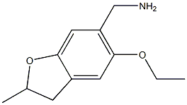 (5-ethoxy-2-methyl-2,3-dihydro-1-benzofuran-6-yl)methanamine 구조식 이미지