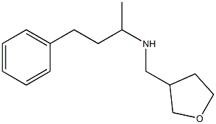 (oxolan-3-ylmethyl)(4-phenylbutan-2-yl)amine 구조식 이미지