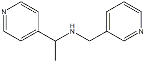 (pyridin-3-ylmethyl)[1-(pyridin-4-yl)ethyl]amine 구조식 이미지