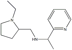 [(1-ethylpyrrolidin-2-yl)methyl][1-(pyridin-2-yl)ethyl]amine 구조식 이미지