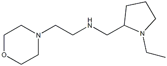 [(1-ethylpyrrolidin-2-yl)methyl][2-(morpholin-4-yl)ethyl]amine Structure