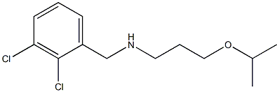 [(2,3-dichlorophenyl)methyl][3-(propan-2-yloxy)propyl]amine 구조식 이미지