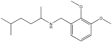 [(2,3-dimethoxyphenyl)methyl](5-methylhexan-2-yl)amine 구조식 이미지