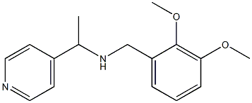 [(2,3-dimethoxyphenyl)methyl][1-(pyridin-4-yl)ethyl]amine 구조식 이미지