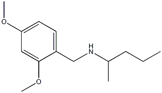[(2,4-dimethoxyphenyl)methyl](pentan-2-yl)amine Structure