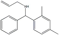 [(2,4-dimethylphenyl)(phenyl)methyl](prop-2-en-1-yl)amine 구조식 이미지