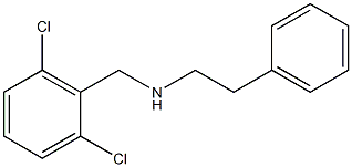 [(2,6-dichlorophenyl)methyl](2-phenylethyl)amine 구조식 이미지