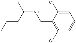 [(2,6-dichlorophenyl)methyl](pentan-2-yl)amine Structure