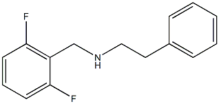 [(2,6-difluorophenyl)methyl](2-phenylethyl)amine 구조식 이미지