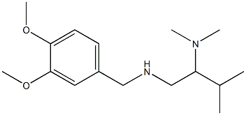 [(3,4-dimethoxyphenyl)methyl][2-(dimethylamino)-3-methylbutyl]amine 구조식 이미지