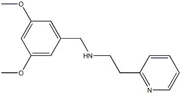 [(3,5-dimethoxyphenyl)methyl][2-(pyridin-2-yl)ethyl]amine 구조식 이미지