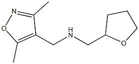 [(3,5-dimethyl-1,2-oxazol-4-yl)methyl](oxolan-2-ylmethyl)amine Structure