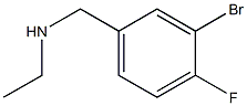 [(3-bromo-4-fluorophenyl)methyl](ethyl)amine Structure