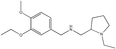 [(3-ethoxy-4-methoxyphenyl)methyl][(1-ethylpyrrolidin-2-yl)methyl]amine 구조식 이미지